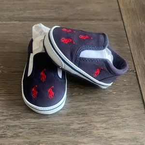 Ralph Lauren/ polo baby shoes